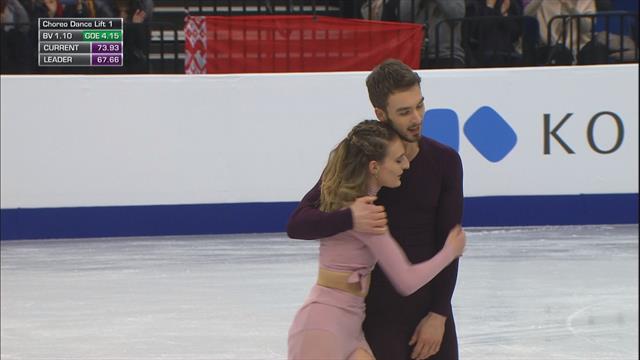 Un titre et un nouveau record du monde : la danse parfaite de Papadakis et Cizeron Un titre et un nouveau record du monde : la danse parfaite de Papadakis et Cizeron