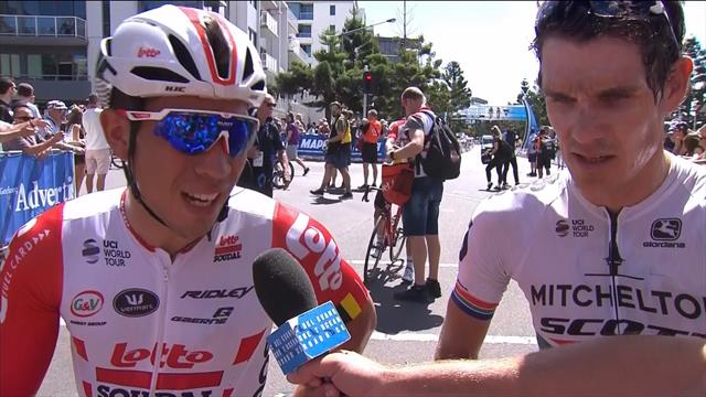 Cadel Evans Ocean Race : Caleb Ewan's interview after his second place Cadel Evans Ocean Race : Caleb Ewan's interview after his second place