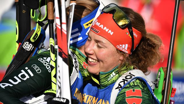 Triumph trotz Strafrunde! Dahlmeier zurück auf dem Thron Triumph trotz Strafrunde! Dahlmeier zurück auf dem Thron