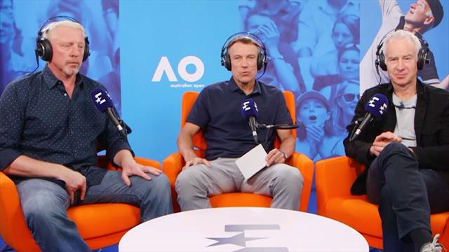 Legenden-Vodcast | "Schreckliche Regel!" Becker und McEnroe zeigen Verständnis für Federer Legenden-Vodcast | "Schreckliche Regel!" Becker und McEnroe zeigen Verständnis für Federer