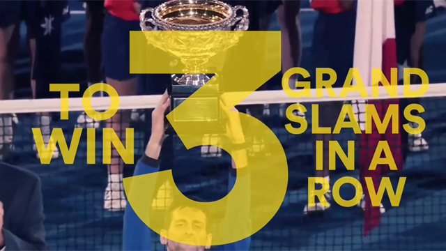 Three is the magic number: Djokovic makes more history Three is the magic number: Djokovic makes more history