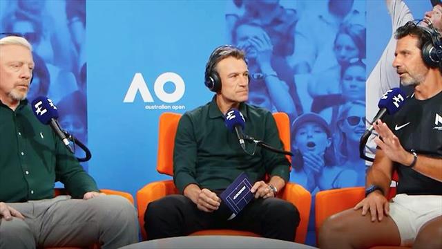 Vodcast mit Becker und Mouratoglou über Coaching: "Kyrgios würde besser spielen!" Vodcast mit Becker und Mouratoglou über Coaching: "Kyrgios würde besser spielen!"