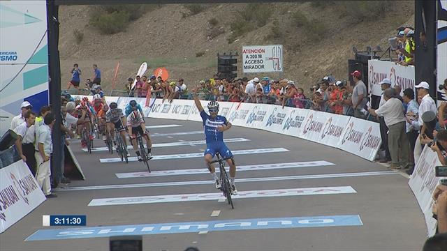 Watch brilliant Alaphilippe attack to Stage 2 win in Vuelta a San Juan Watch brilliant Alaphilippe attack to Stage 2 win in Vuelta a San Juan
