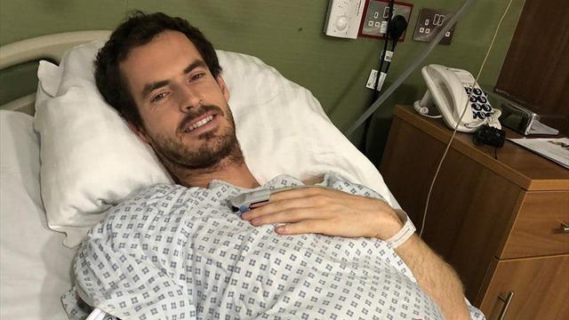 Andy Murray s'est fait poser une hanche en métal Andy Murray s'est fait poser une hanche en métal