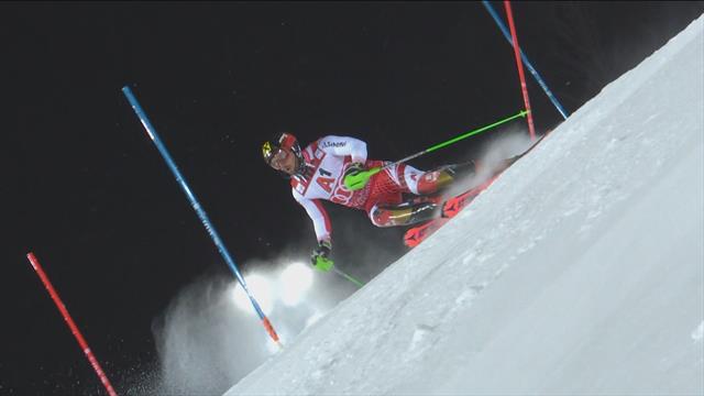 Hirscher était juste insatiable : sa première manche Hirscher était juste insatiable : sa première manche
