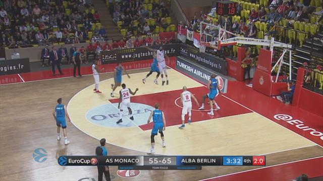 Highlights: AS Monaco-ALBA Berlino 61-75 Highlights: AS Monaco-ALBA Berlino 61-75