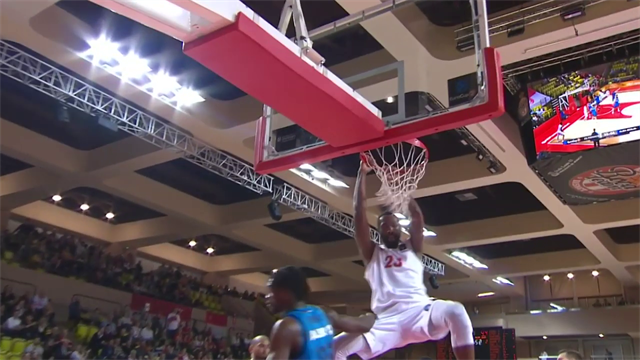 Eurocup, Dunk of the Night: Erick Buckner, AS Monaco Eurocup, Dunk of the Night: Erick Buckner, AS Monaco