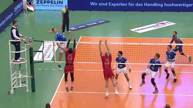 Comeback nicht belohnt: Friedrichshafen unterliegt Chaumont Comeback nicht belohnt: Friedrichshafen unterliegt Chaumont