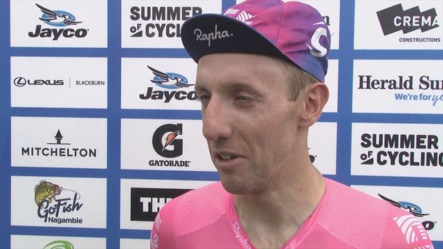 'It's a pinch-yourself moment!' - Woods reacts to beating Porte in sprint 'It's a pinch-yourself moment!' - Woods reacts to beating Porte in sprint
