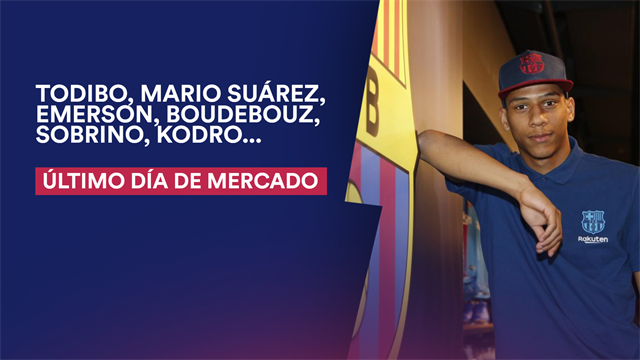 Así fue el último día del mercado invernal de fichajes: Todibo, Mario Suárez, Emerson, Kodro...