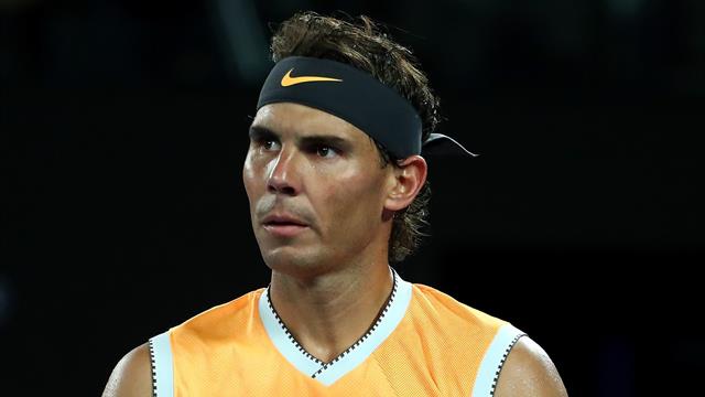 Nadal: "Estoy triste por perder un partido que tenía ganado; ahora a recuperar el nivel" Nadal: "Estoy triste por perder un partido que tenía ganado; ahora a recuperar el nivel"