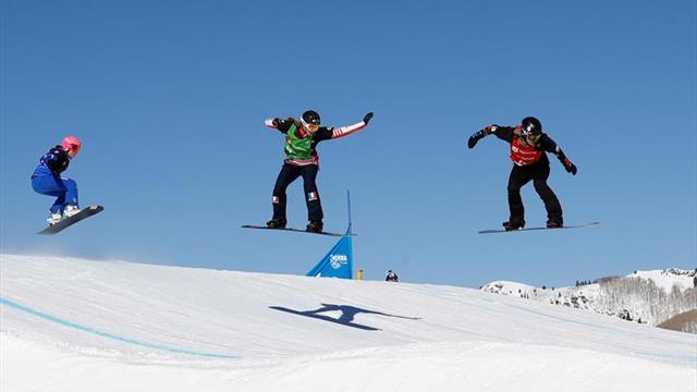 La checa Eva Samkova, nueva campeona mundial de 'boardercross'