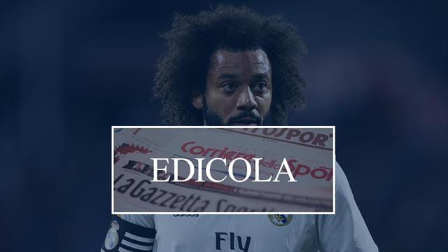 Edicola: Conte incombe su Spalletti, la Juventus pensa ancora a Marcelo
