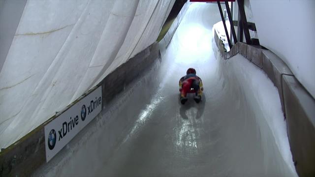 Felix Loch shows his class with leading run in Altenberg Felix Loch shows his class with leading run in Altenberg