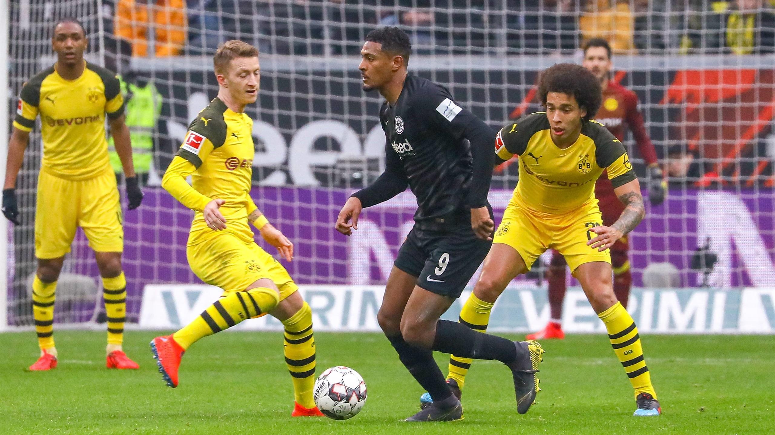Borussia Dortmund remis bei Eintracht Frankfurt - Eurosport