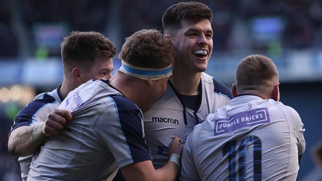 Scotland start Six Nations with win over Italy as Kinghorn scores hat-trick