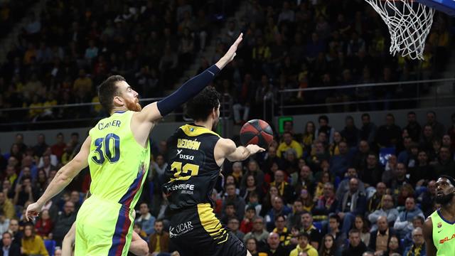 Liga ACB, Tenerife-Barcelona: Tropiezo del líder (63-57)