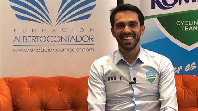 Alberto Contador habla de su equipo profesional en Eurosport: "Estamos muy cerca de dar el salto" Alberto Contador habla de su equipo profesional en Eurosport: "Estamos muy cerca de dar el salto"