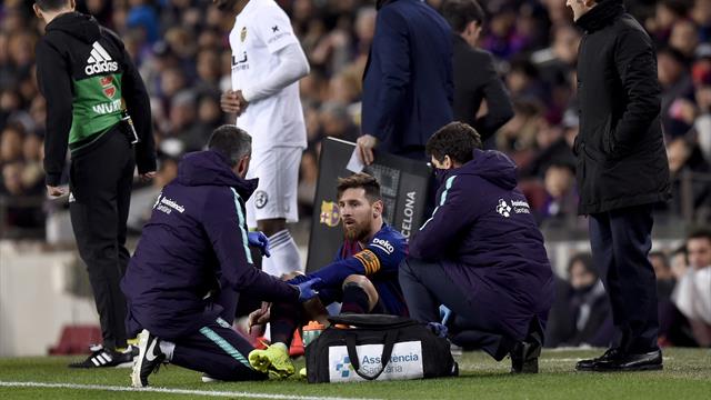 Héroïque mais touché, Messi pourra-t-il jouer le Clasico ?