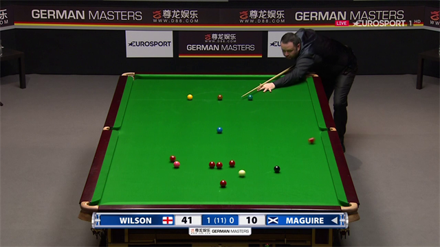 Maguire hit and hope results in outrageous snooker Maguire hit and hope results in outrageous snooker