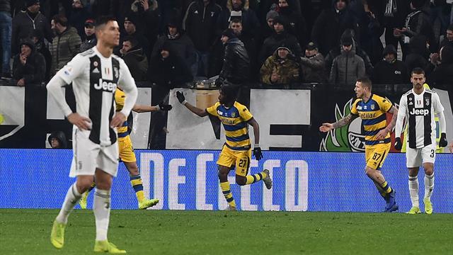Serie A, Juventus-Parma: Un doblete de Cristiano no sirve para volver a ganar (3-3)