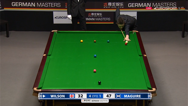 ‘The great Alex Higgins would have been proud of that!’ - Wilson seals frame with sublime clearance ‘The great Alex Higgins would have been proud of that!’ - Wilson seals frame with sublime clearance