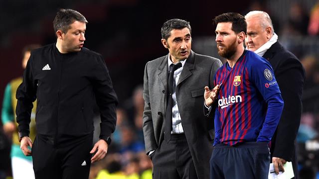 Valverde incertain concernant la blessure de Messi Valverde incertain concernant la blessure de Messi
