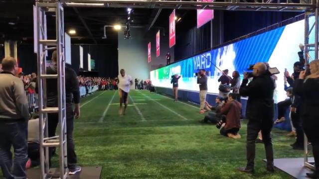 Superbowl LIII - Bolt établi un sprint record pour la NFL sur 40 yards Superbowl LIII - Bolt établi un sprint record pour la NFL sur 40 yards