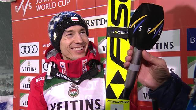 'It was worth the wait!' - Stoch reacts to first win of season 'It was worth the wait!' - Stoch reacts to first win of season