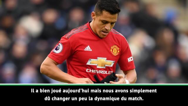 Solskjaer : "Sanchez n'a pas de problème de confiance" Solskjaer : "Sanchez n'a pas de problème de confiance"