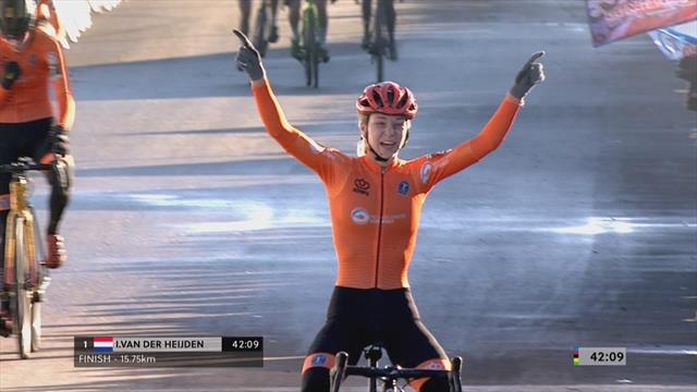 Highlights: Van der Heijden clinches victory ahead of Nagengast in U23 race Highlights: Van der Heijden clinches victory ahead of Nagengast in U23 race