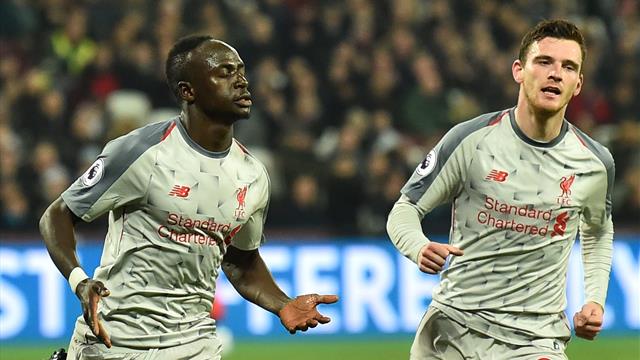 Premier League, West Ham-Liverpool: Otro tropiezo, otra vez con el City al acecho (1-1)