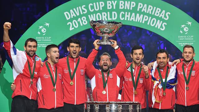 Davis Cup champions Croatia among six seeded nations for finals