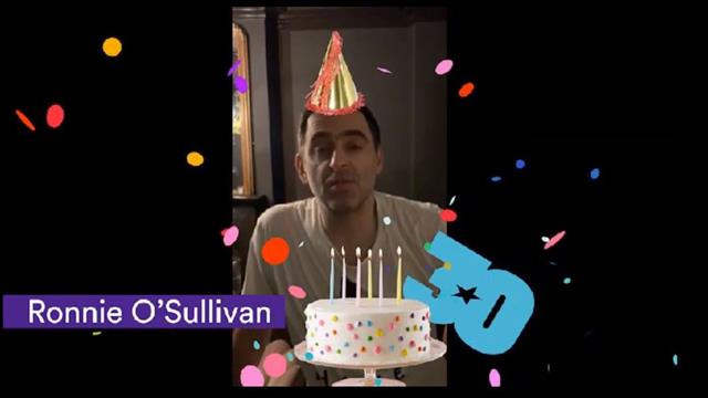 Happy Birthday Eurosport! O'Sullivan and Cash lead stars' messages Happy Birthday Eurosport! O'Sullivan and Cash lead stars' messages