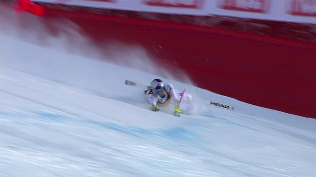Airborne Vonn clatters gate in horror crash Airborne Vonn clatters gate in horror crash
