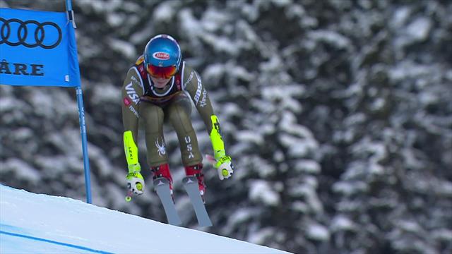 Shiffrin clinches Super-G victory by 0.02secs Shiffrin clinches Super-G victory by 0.02secs