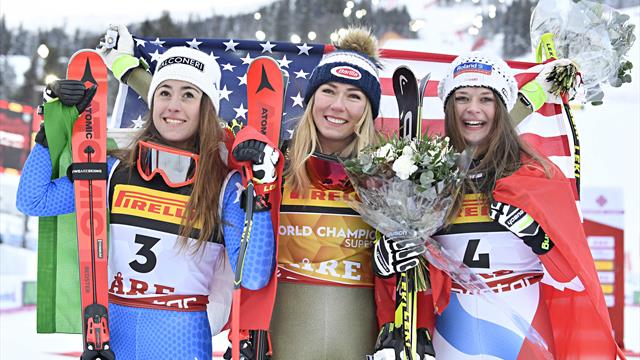 Meravigliosa Sofia Goggia! È argento mondiale in SuperG dietro a Mikaela Shiffrin