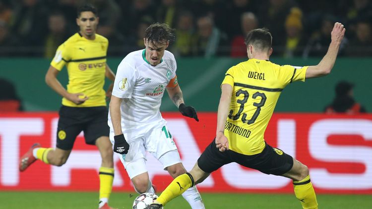 Sv Werder Bremen Borussia Dortmund Bvb Patzt Im Meisterkampf