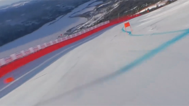 Abfahrts-Action: Mit der Kamera über die WM-Piste Abfahrts-Action: Mit der Kamera über die WM-Piste