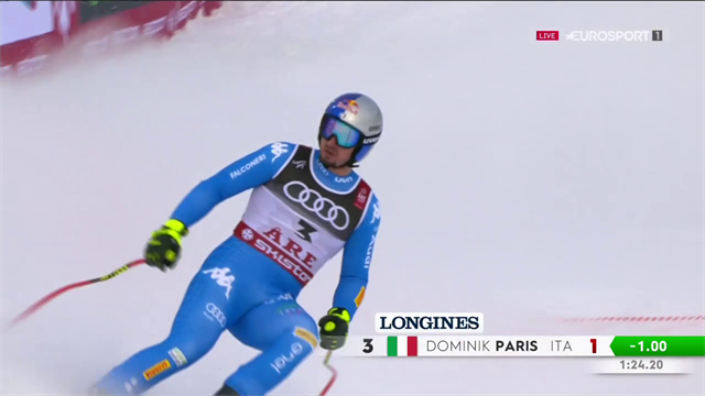 Dominik Paris ORO in SuperG ad Are: tripudio azzurro! Dominik Paris ORO in SuperG ad Are: tripudio azzurro!