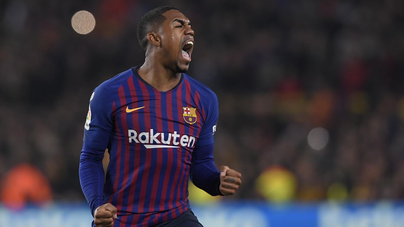 Malcom, Barcelona-Real Madrid, ida de las semifinales de la Copa del Rey