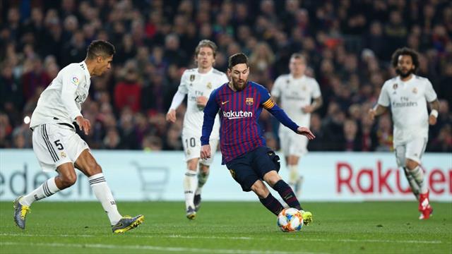 Messi a mezzo servizio e il Barcellona pareggia: 1-1 col Real Madrid nel Clasico di Coppa