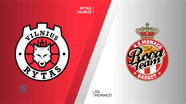 Highlights: Rytas Vilnius-AS Monaco 90-68 Highlights: Rytas Vilnius-AS Monaco 90-68