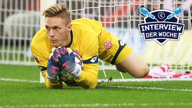Mainz-Keeper Müller im Interview der Woche: "So schnell wie möglich 40 Punkte erreichen" Mainz-Keeper Müller im Interview der Woche: "So schnell wie möglich 40 Punkte erreichen"