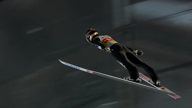 Kobayashi tops qualifying in Lahti Kobayashi tops qualifying in Lahti