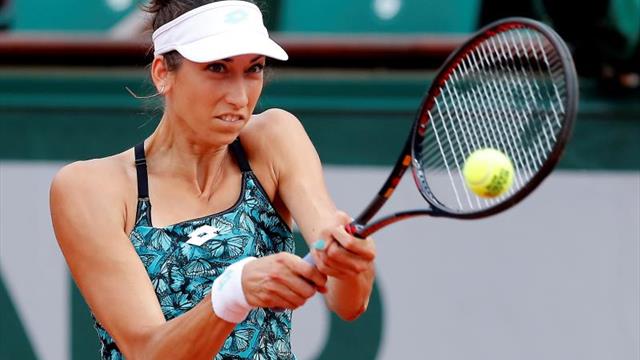 Georgina García gana a nipona Misaki Doi en la Copa Federación