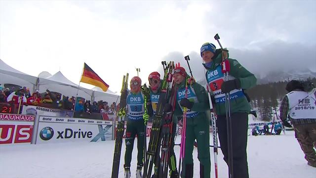 Hermann leads Germany to relay triumph Hermann leads Germany to relay triumph