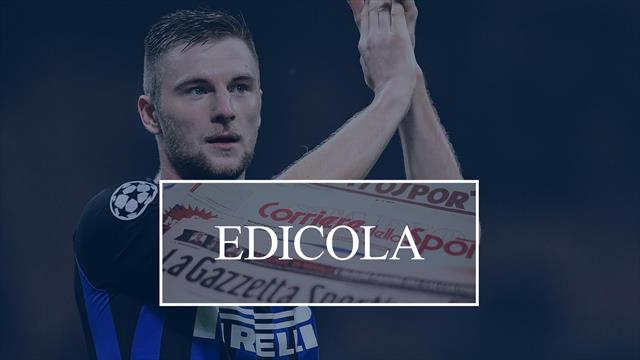 Edicola: Inter e Skriniar ai dettagli per il rinnovo, Castagne voleva lasciare l'Atalanta