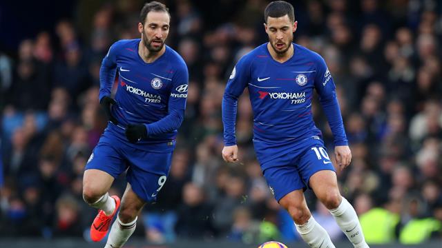 Hazard relishing partnership with Higuain
