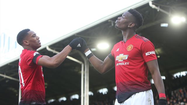 Doppio Pogba più Martial: Manchester United sul velluto al Craven Cottage e 3-0 al Fulham